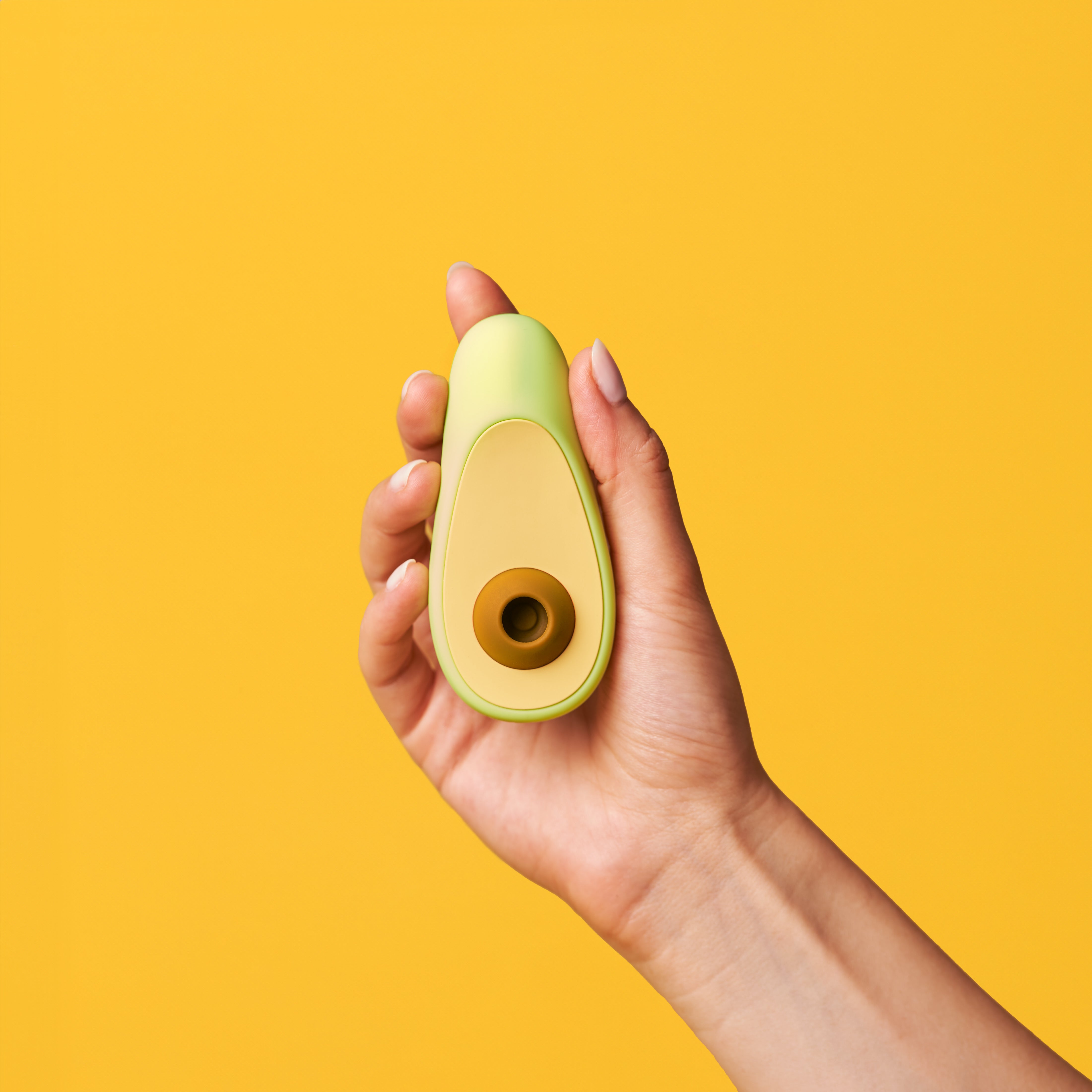 Clitoral vibrator — detail view